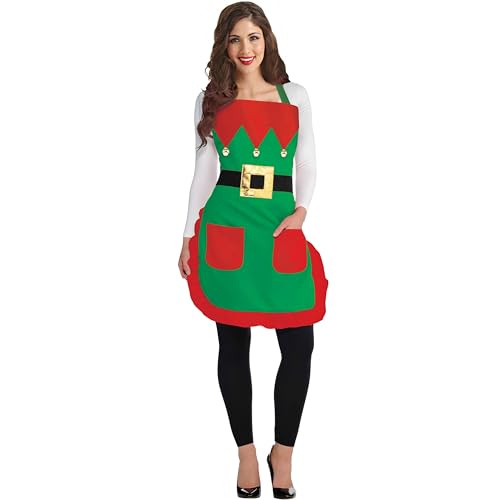 Red & Green Apron P106491