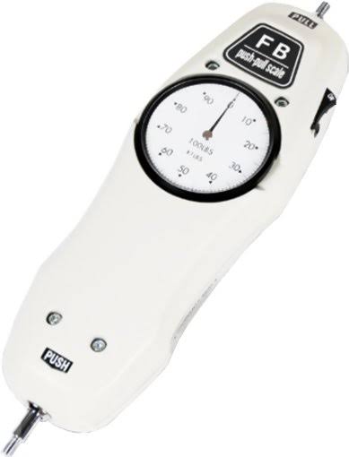 Analog Mechanical Force Gauge, 100 lb U4258