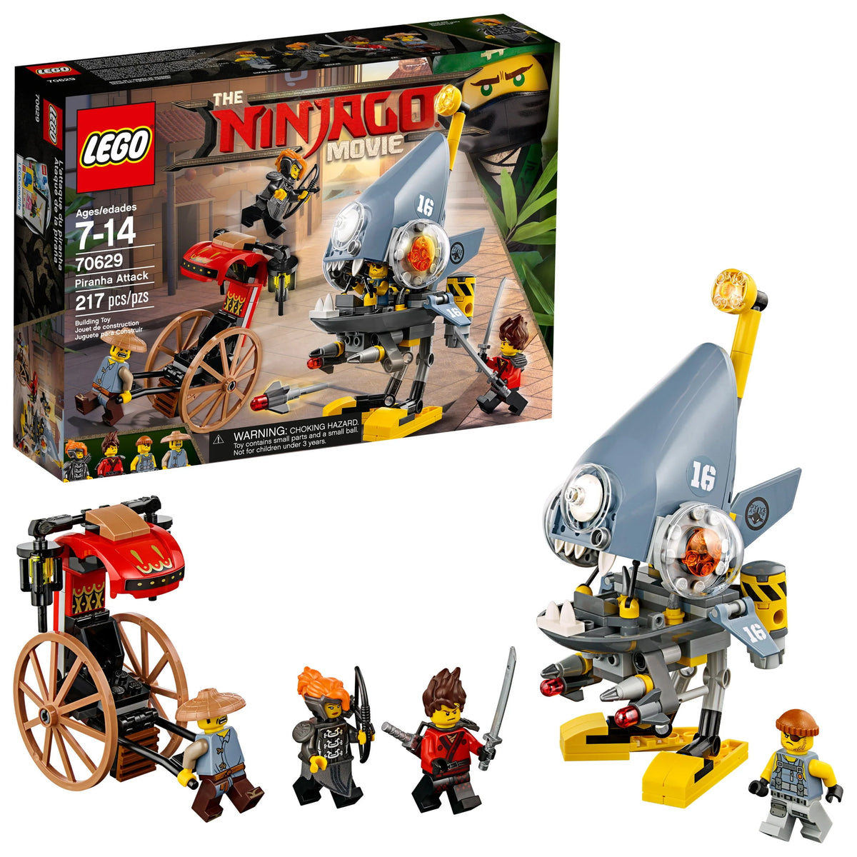 Piranha Attack 217 Pieces A9638