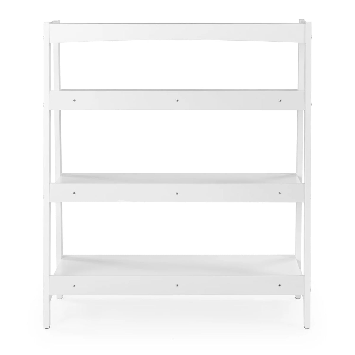 Mid Century White Shelving Unit C383605