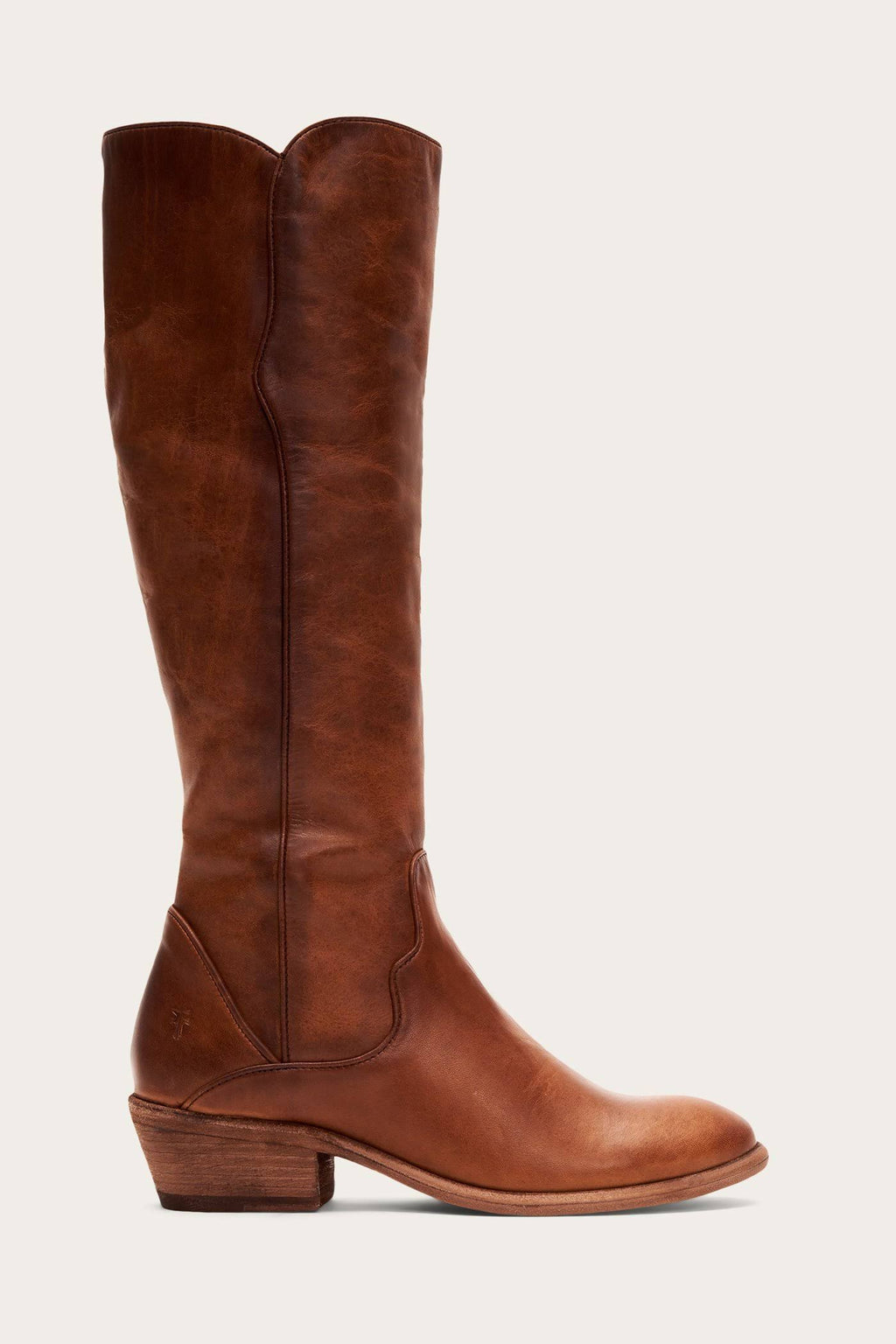 Dark Brown Tall Boots Q65663