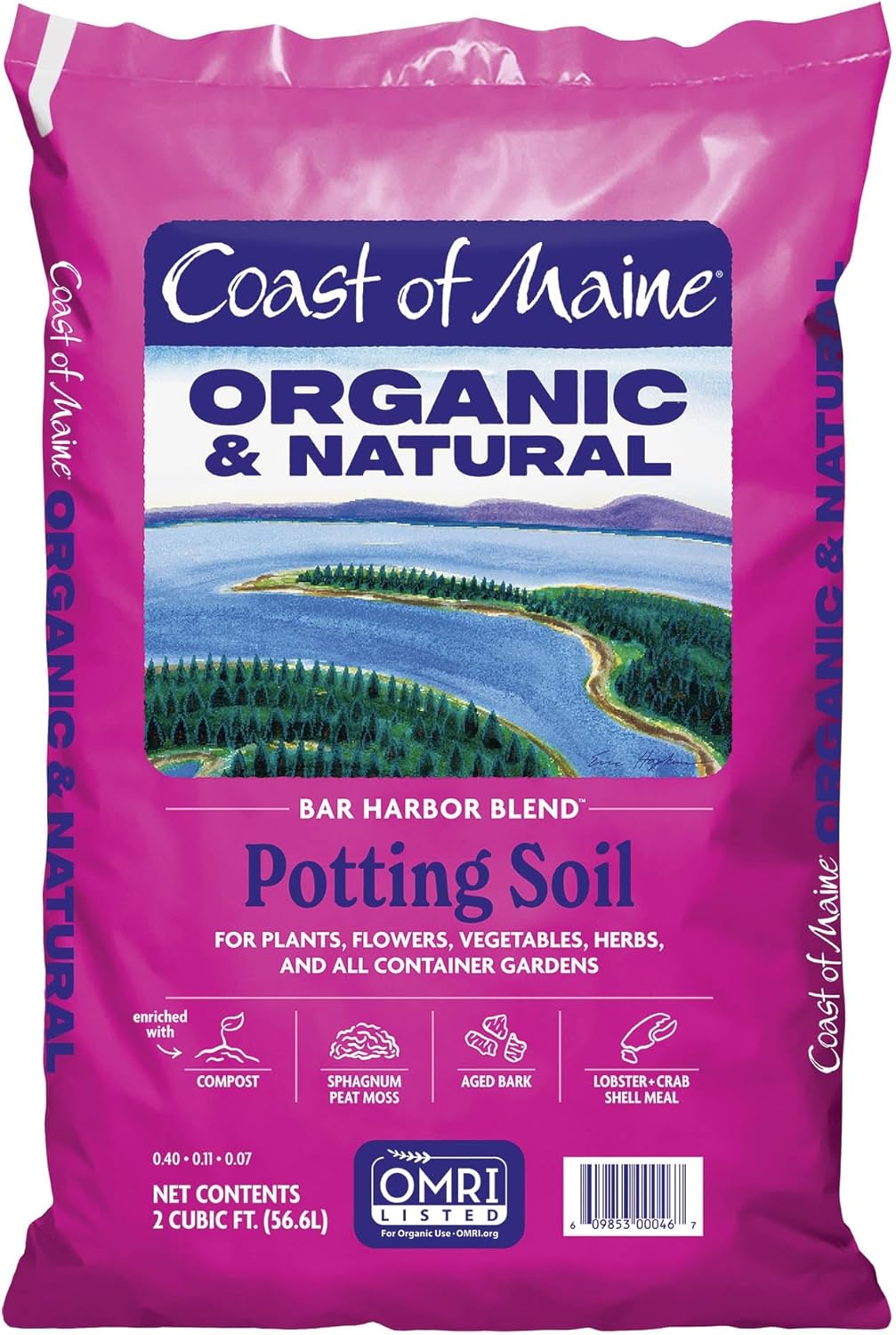 2 cu ft Organic Potting Soil M406