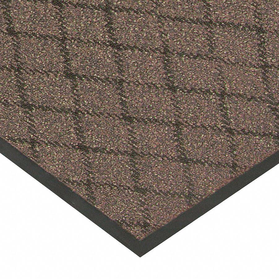 Brown Carpeted Entrance Mat 3 x 5 ft R189