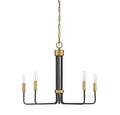 5 Light Oil Rubbed Bronze Chandelier V725