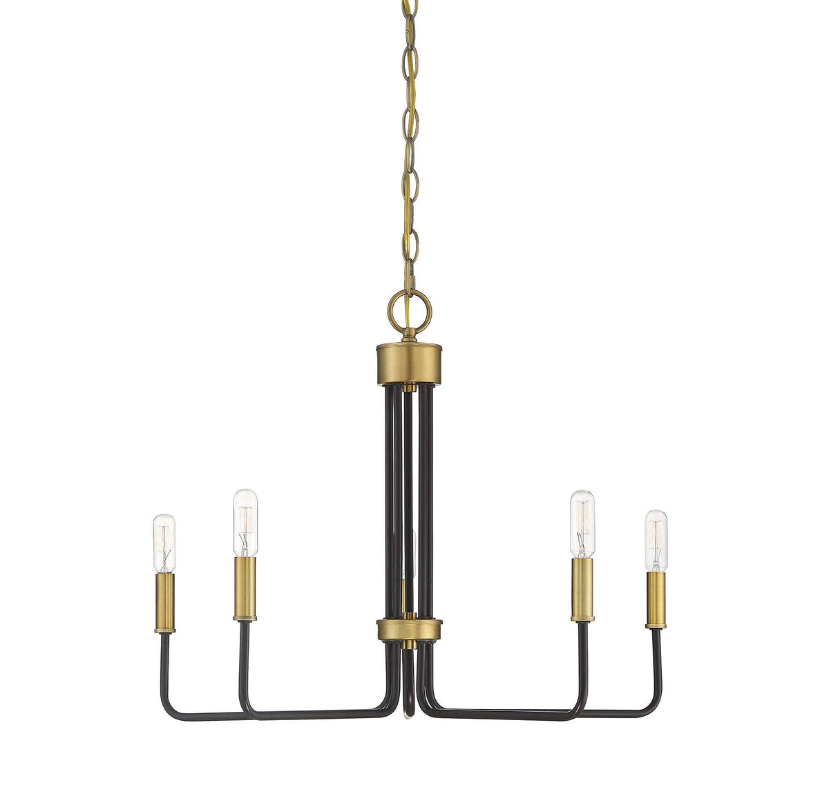 5 Light Oil Rubbed Bronze Chandelier V725