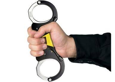 Blue Rigid Handcuffs T17184
