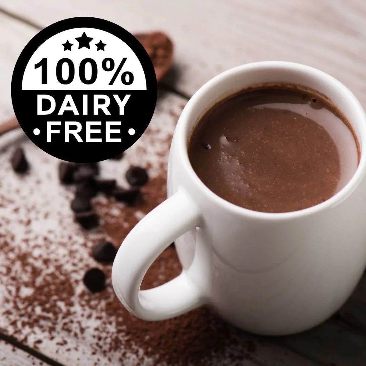 Single-Serve Lactose-Free Hot Cocoa Pods for Keurig F95269
