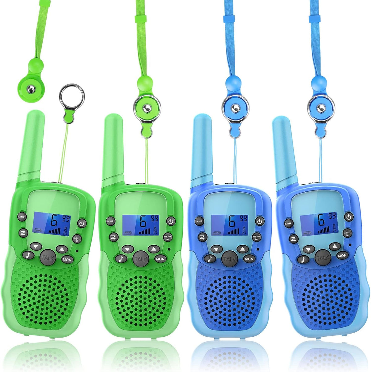 Walkie Talkies 4 Pack Long Range X8638