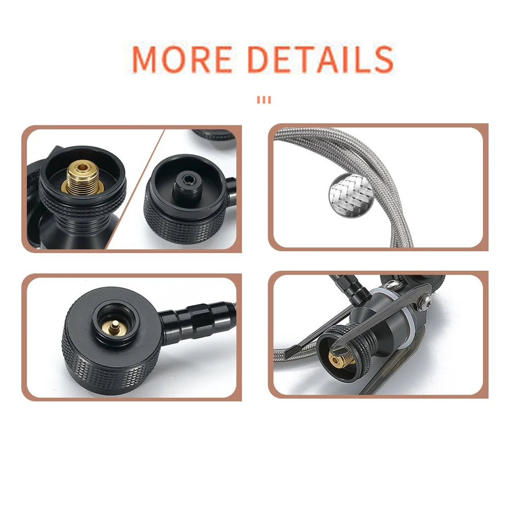 Lightweight Aluminum Alloy Folding Gas Stove Tripod W119391