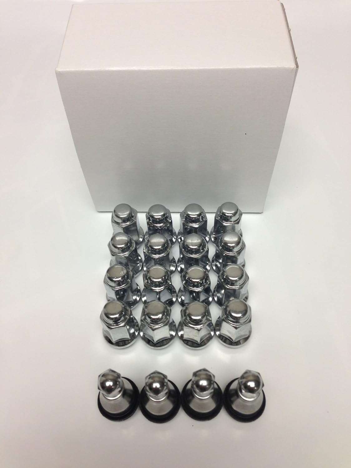 9 Items: Black 15 Wheels 31 Tires with Lug Kit D12386