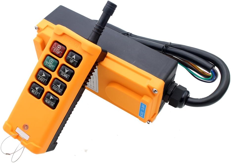 8 Key Wireless Remote Control Transmitter Receiver AC/DC 12-24V C79743