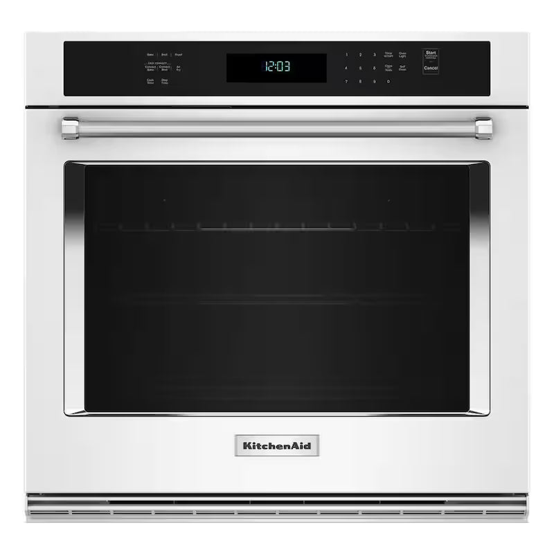30 in. Electric Wall Oven with Convection Self-Cleaning in White C954098