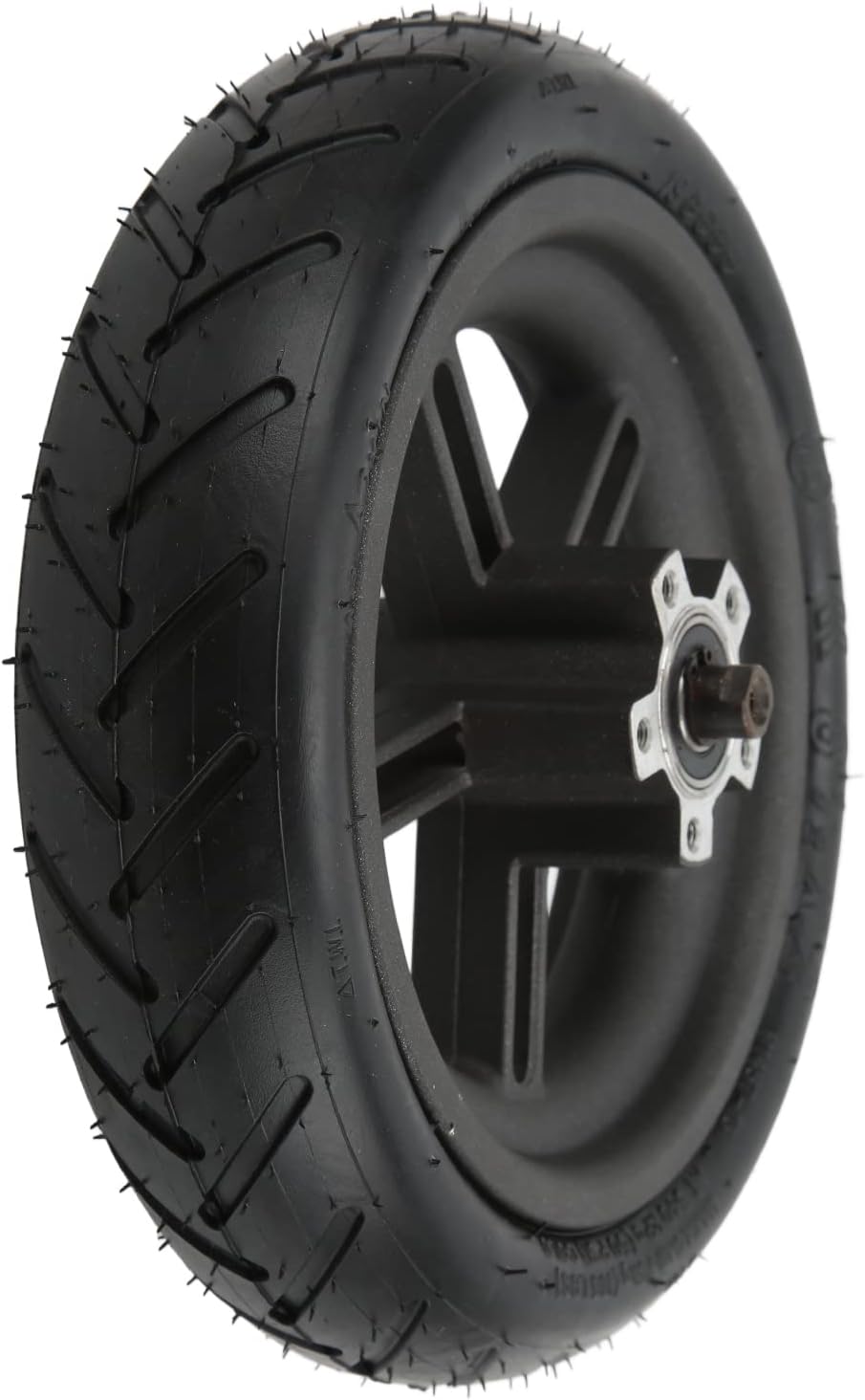 8.5 Inch Scooter Rear Tire Set with Inner Tube and Hub, Pack of 2 Y33854