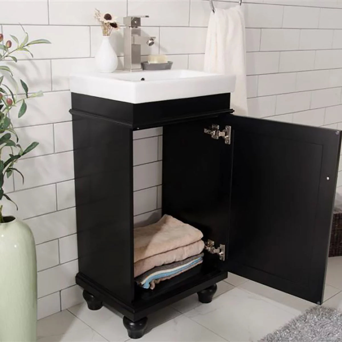 18" Espresso Sink Vanity R5882