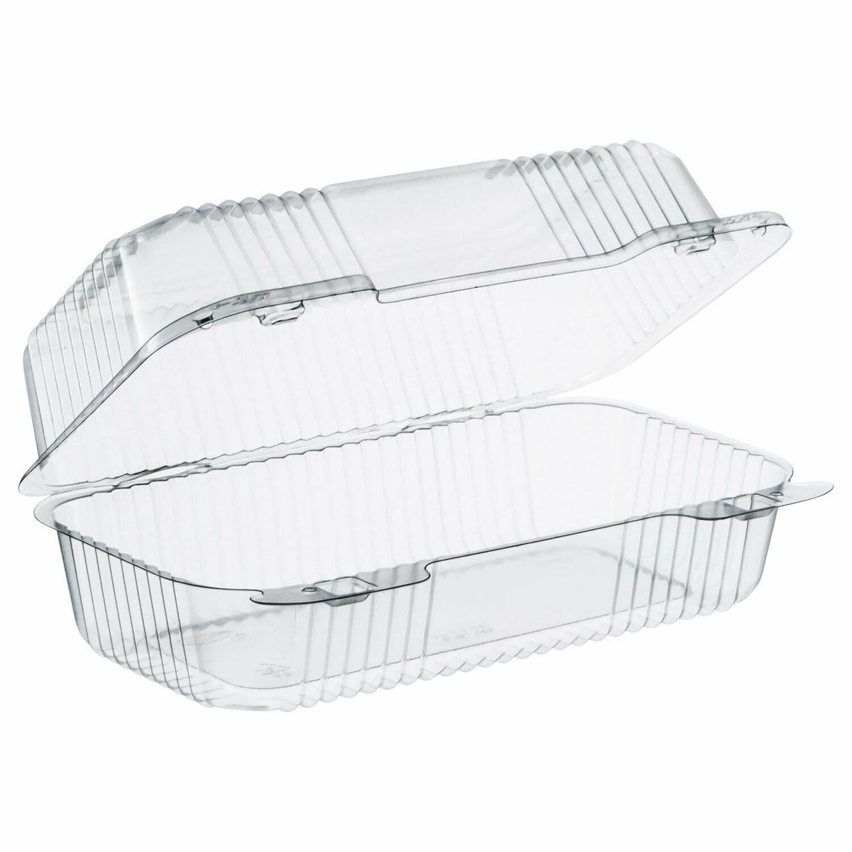 Clear Hinged Lid Containers, 250/Carton V453634