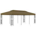 19.7'x9.8' Taupe Gazebo L591