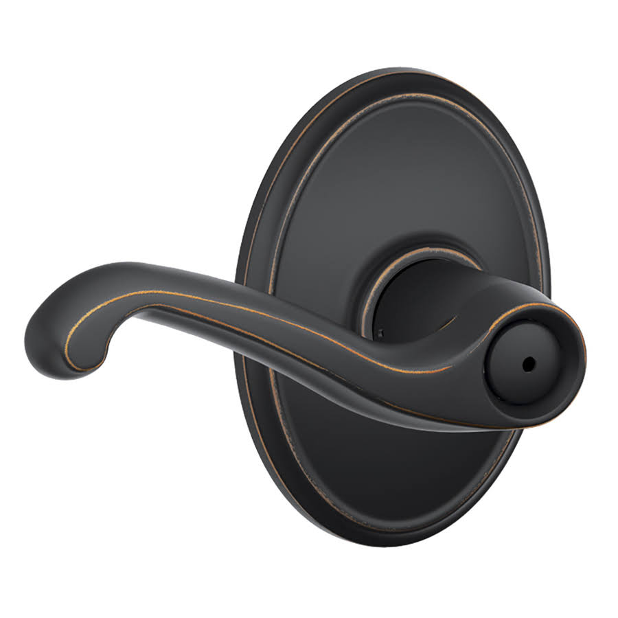 Aged Bronze Privacy Lever U8983