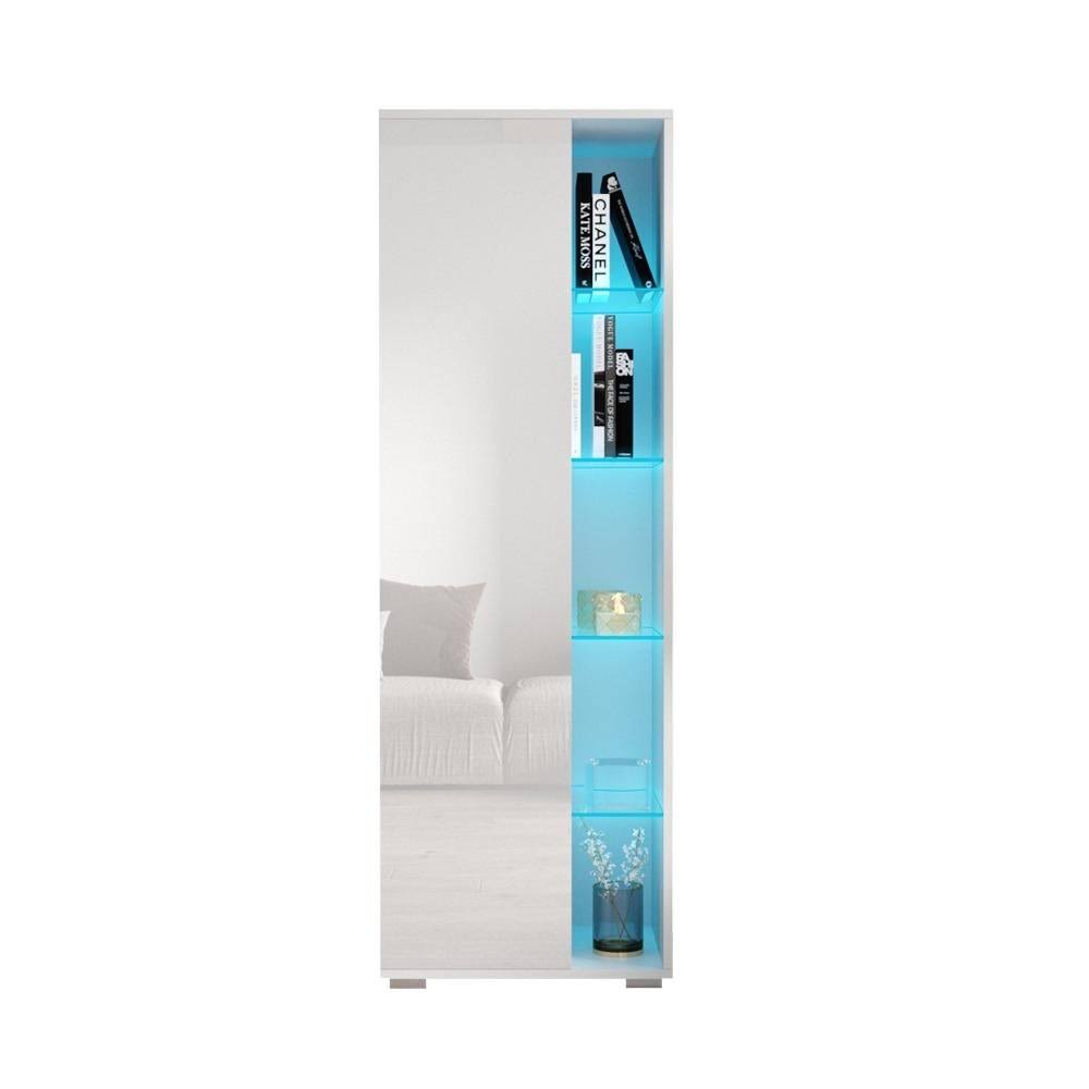 Gray Bookcase D966