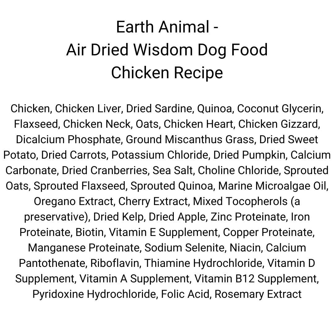 Chicken Air Dried Dog Food Z558840