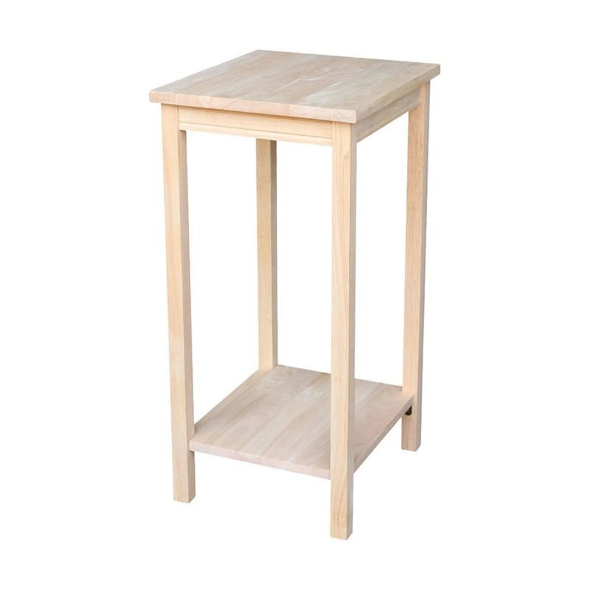 Solid Wood Unfinished Accent Table G775788