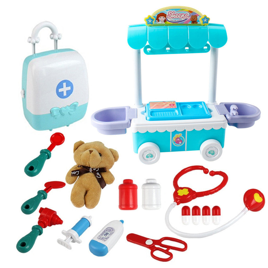 Doctor Kit Surgical Car with Music Kids Play House Educational Role Play Toy H829312