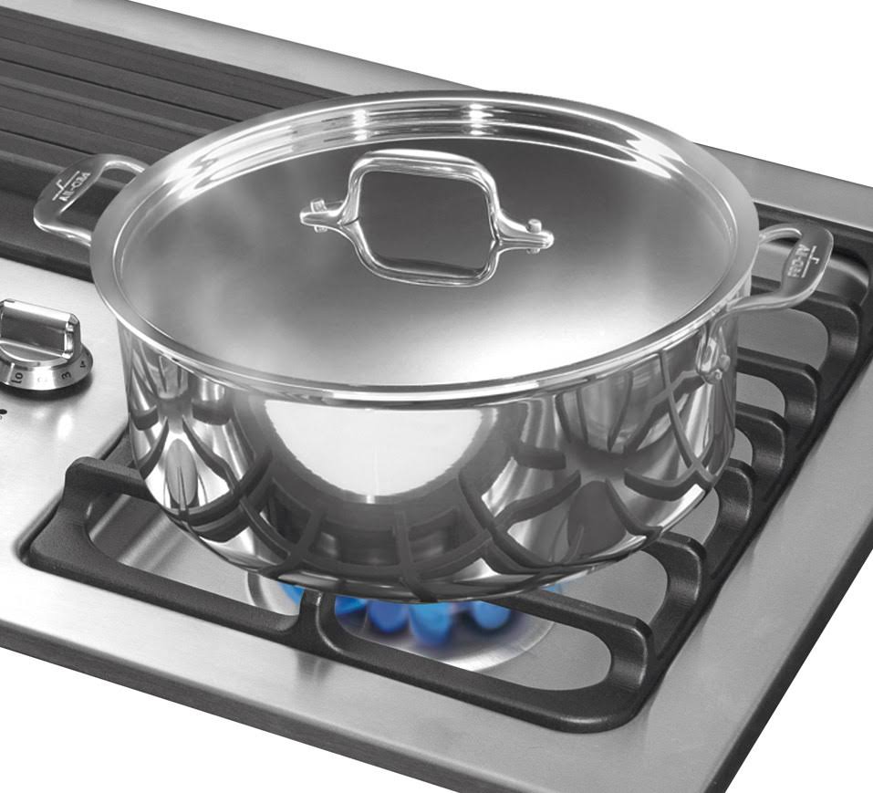 30x22 Gas Downdraft Cooktop Stainless Steel U912343