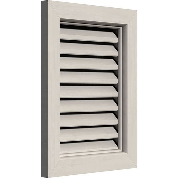 Primed Smooth Vertical Gable Vent B54732
