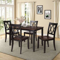 5 Piece Solid Wood Dining Set L907