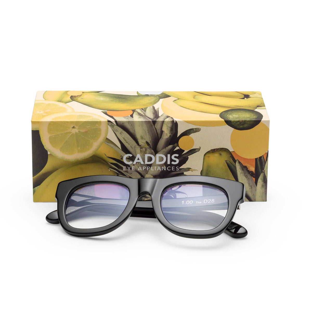 Gloss Black Reading Glasses +3.5 F629