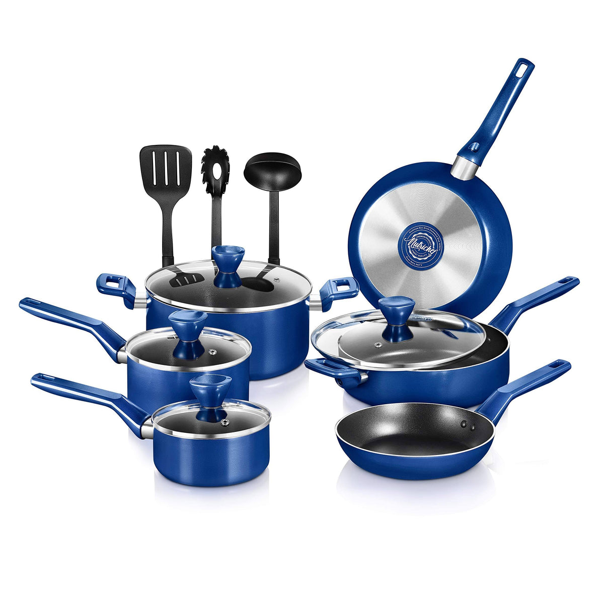 13-Piece Non-Stick Aluminum Cookware Set J83085