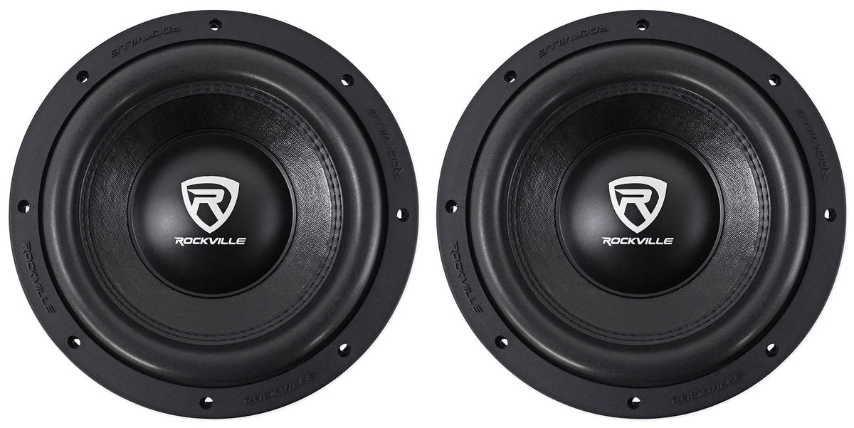 10" 4000 Watt Dual 2-Ohm Car Audio Subwoofers W747362