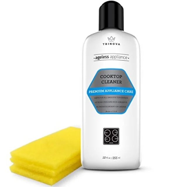 12oz Cooktop Cleaner with Scrubbing Pads D5259