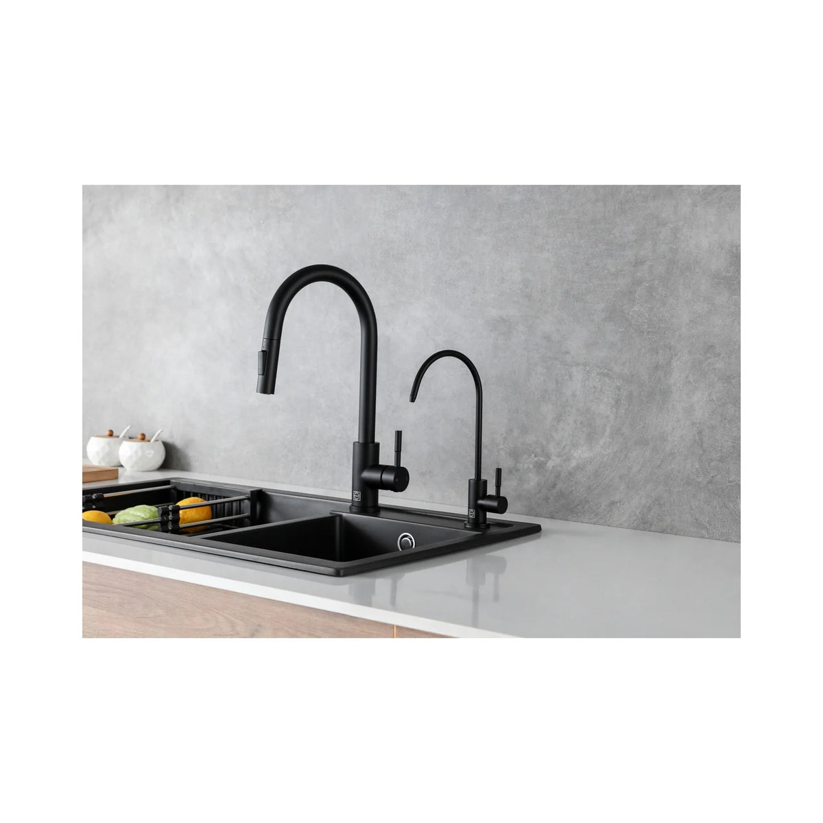 Single Handle Cold Water Dispenser Matte Black E5068