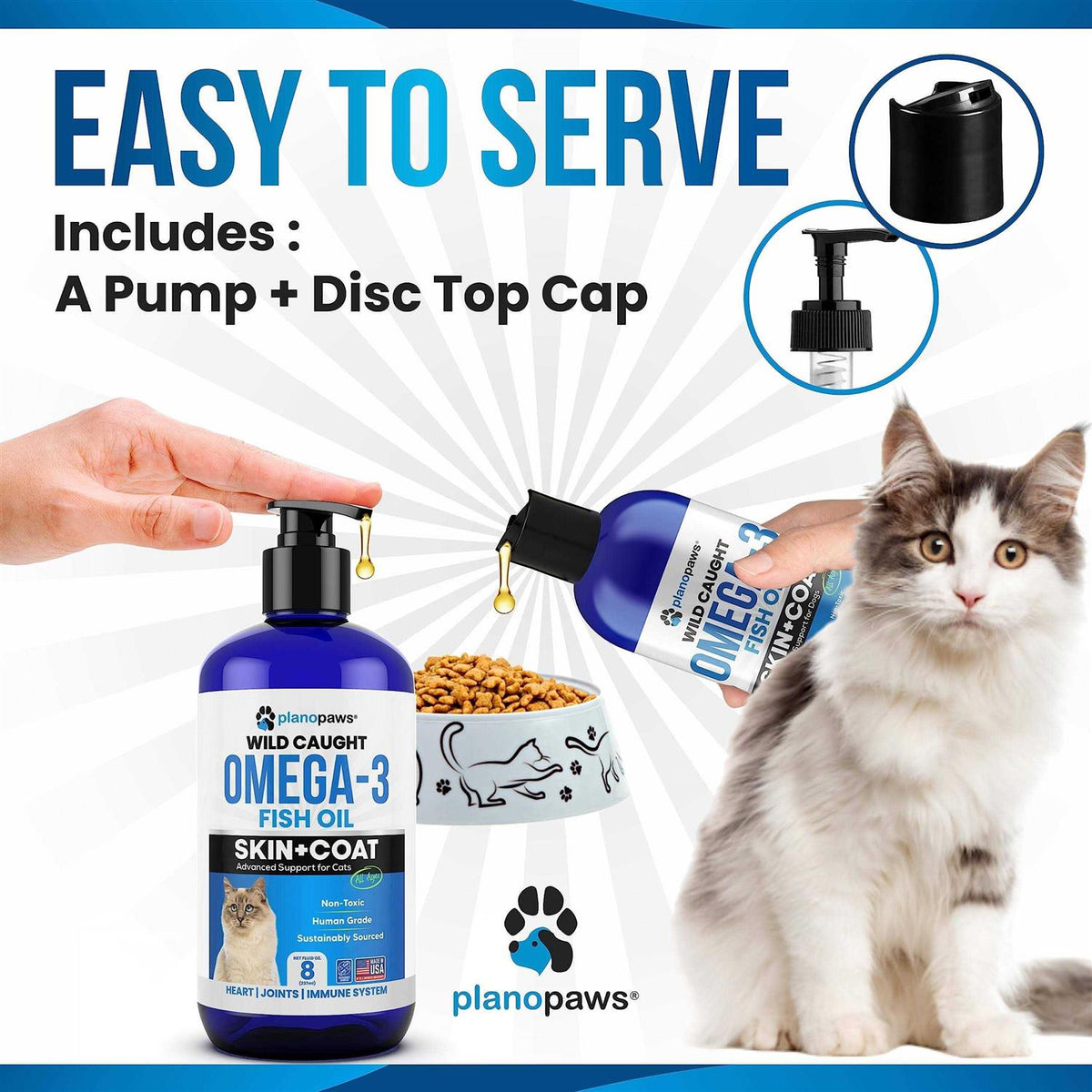 Omega 3 Fish Oil for Cats Y1404