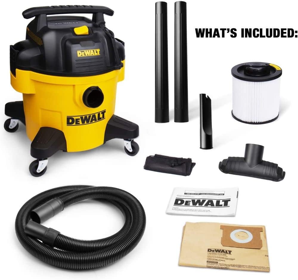 6 Gallon Poly Wet/Dry Shop Vacuum D9960