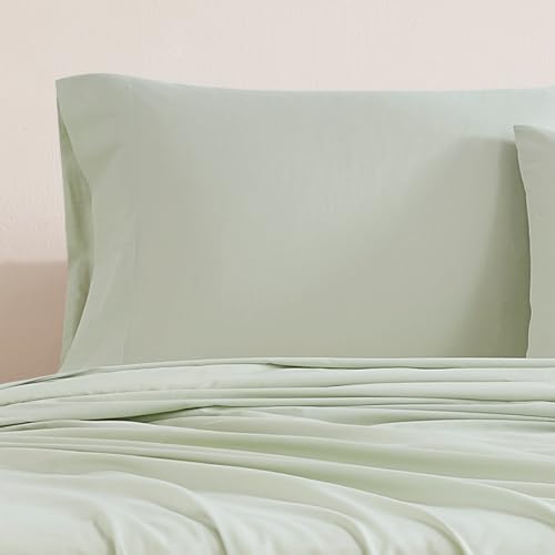 Navy Queen 4-Piece Organic Cotton Sheet Set G926539