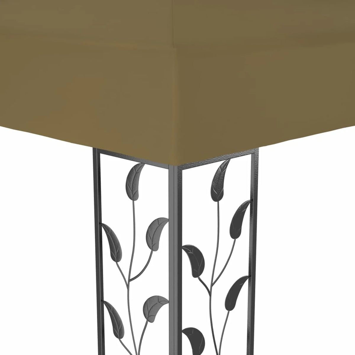 19.7'x9.8' Taupe Gazebo L591