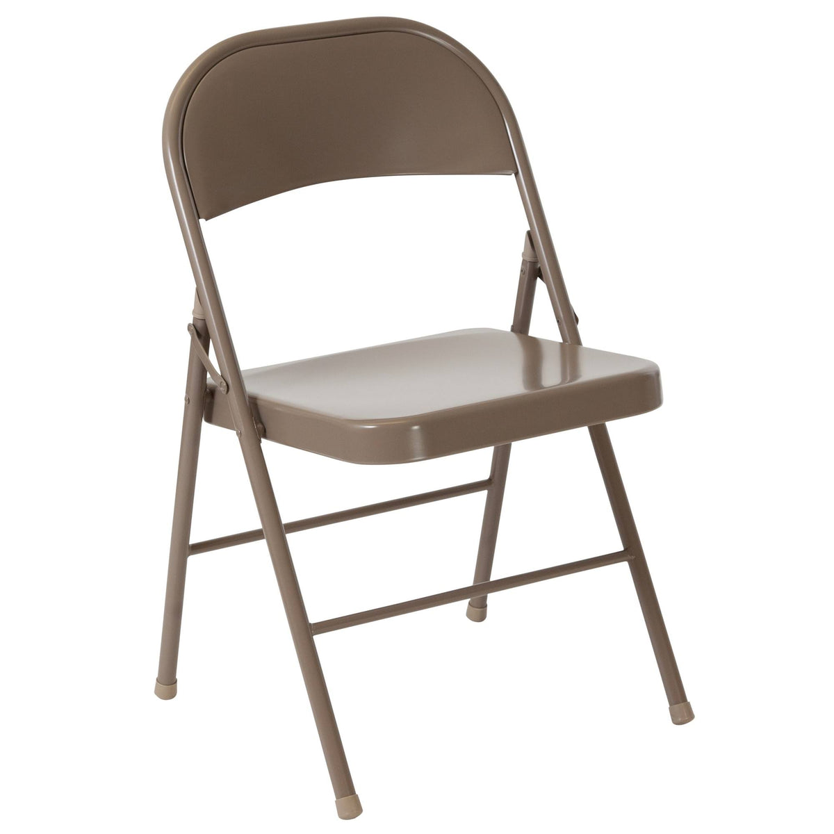 4 Pack Beige Metal Folding Chair O866