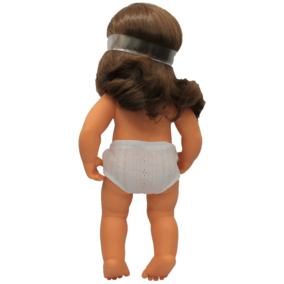Caucasian Brunette Girl Baby Doll Z282