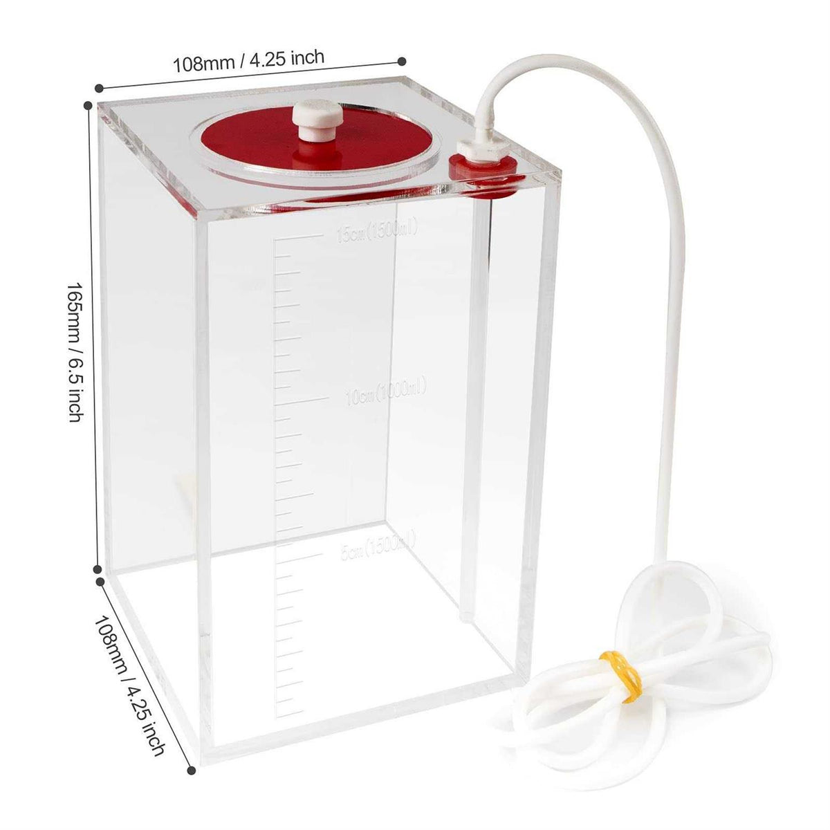 Liquid Storage Bucket Dosing Pump Reservoir Container W512