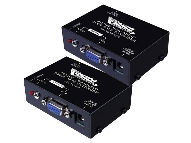 VGA Over Cat5e Extender with Audio A934