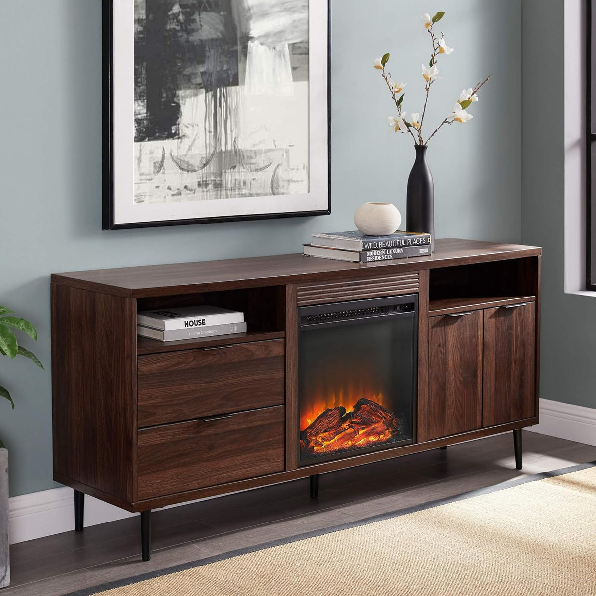 30 Inch Birch Storage Cabinet Y257