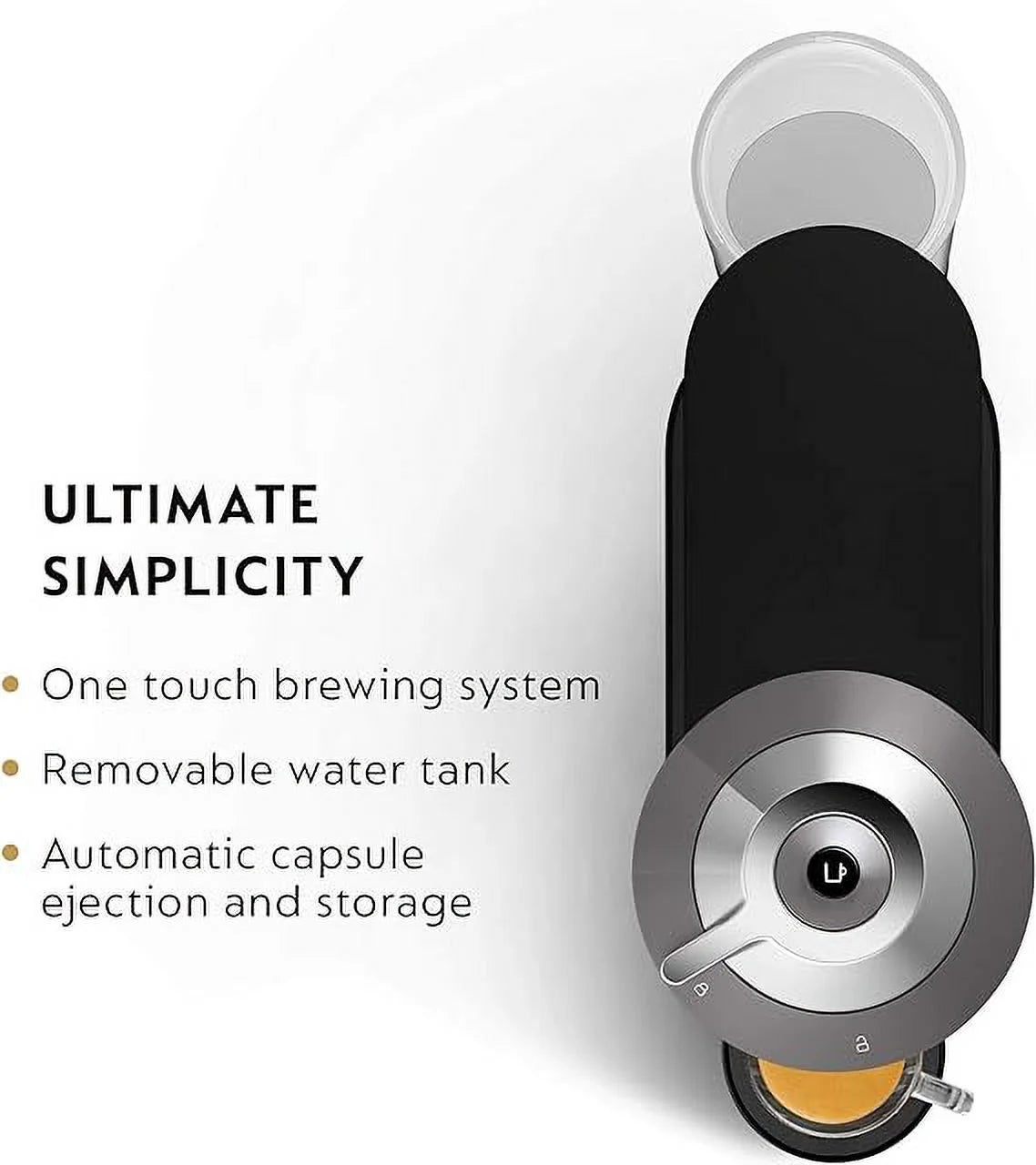 Dark Grey Coffee Espresso Machine Y266