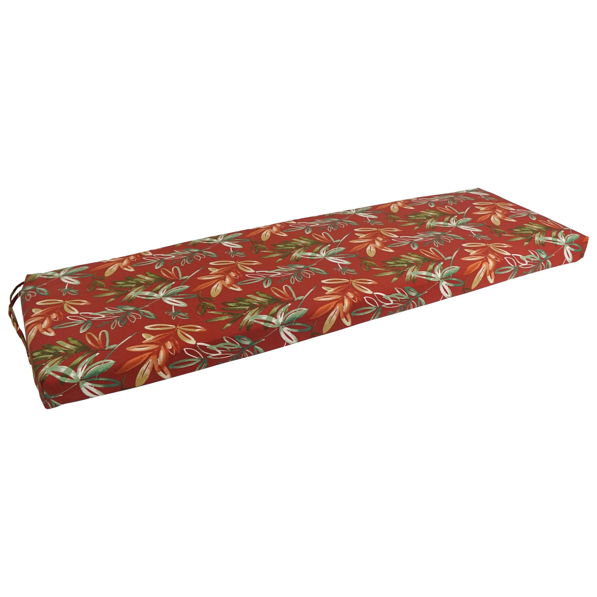 Patterned Outdoor Spun Polyester Bench Cushion U3445