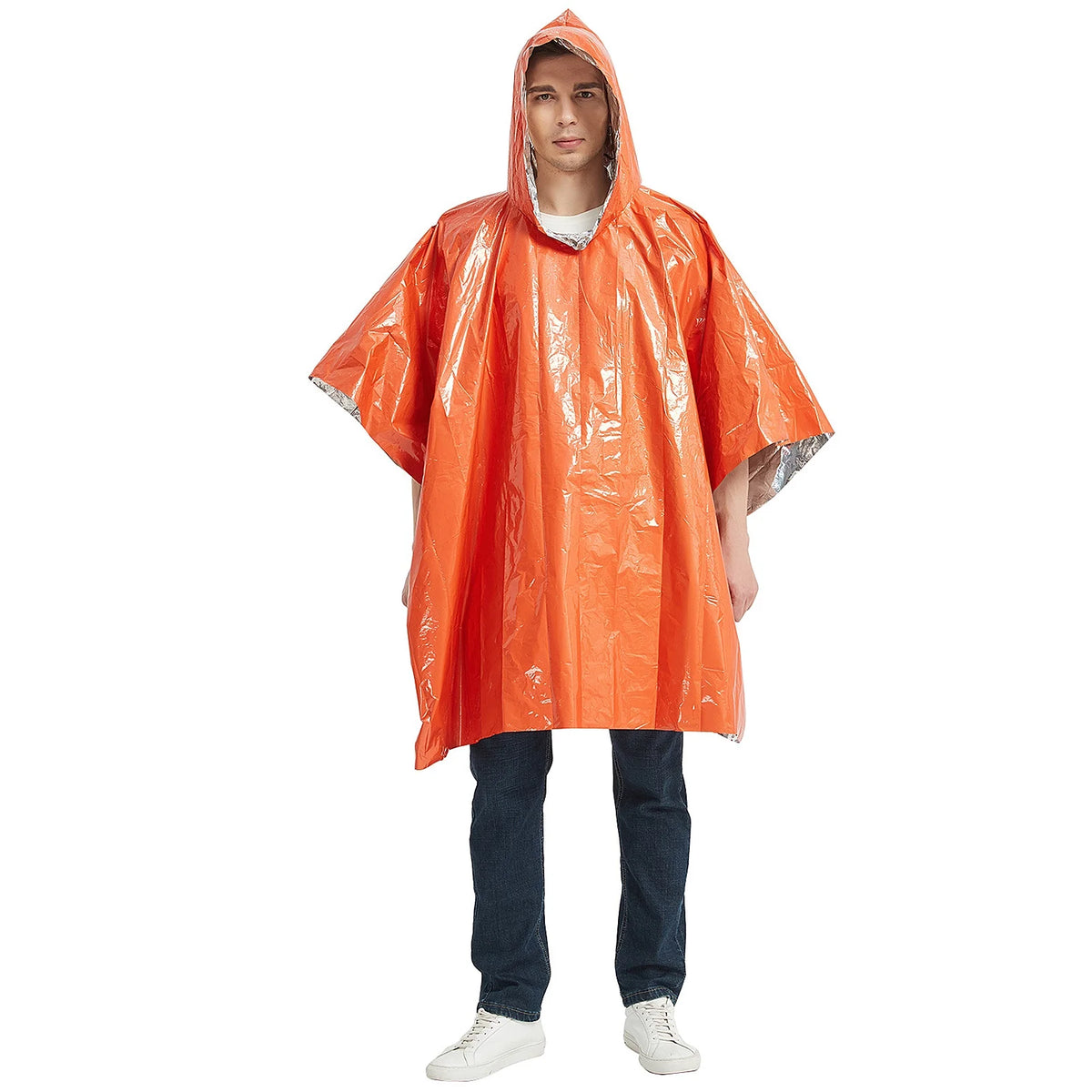 Waterproof Thermal Poncho Raincoat with Sleeping Bag and Tent Shelter S3101