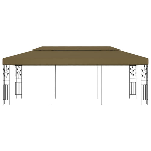 19.7'x9.8' Taupe Gazebo L591