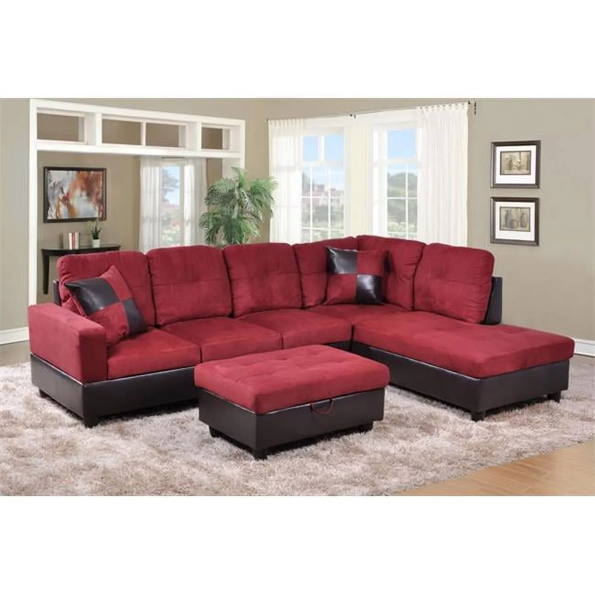 Right Hand Facing Sectional Sofa E76207