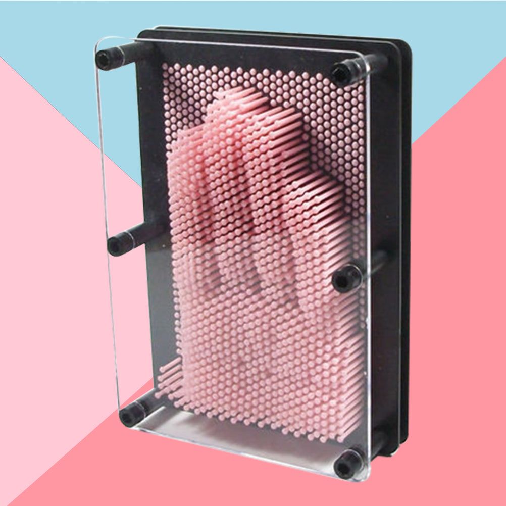 Pink 3-Dimensional Pin Art Board Toy C49166