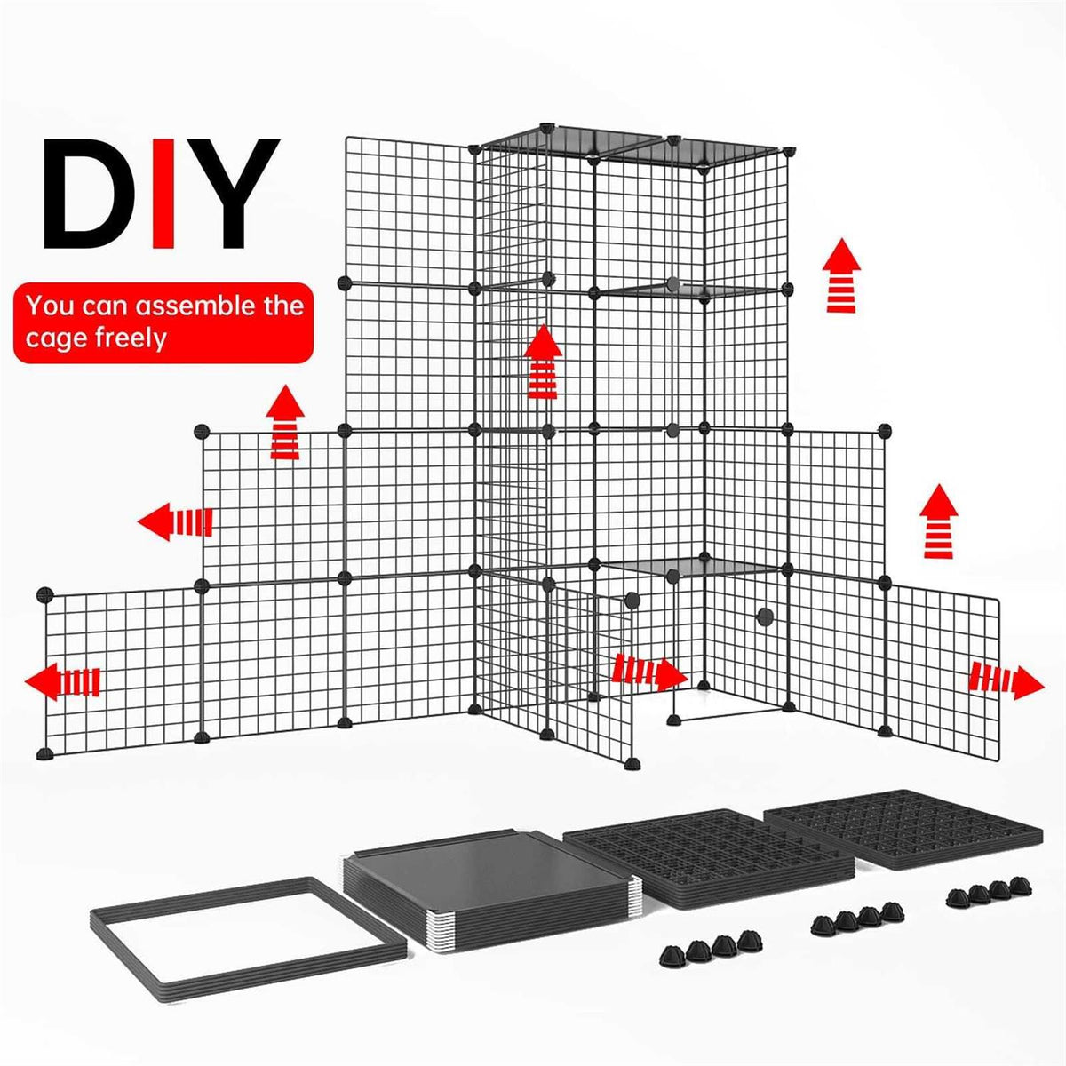 Outdoor Cat House Enclosure L8514