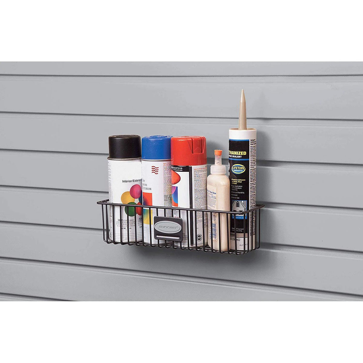 Black 2 Pack Metal Wire Shelf Basket J154